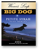 2004 BIG DOG PETITE SYRAH